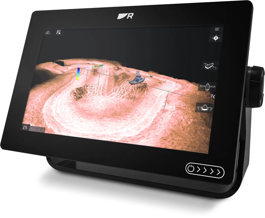Raymarine Axiom  Plus 7 MFD 3D RV Sonar Sounder Fishfinder GPS Charplotter Combo Unit E70635