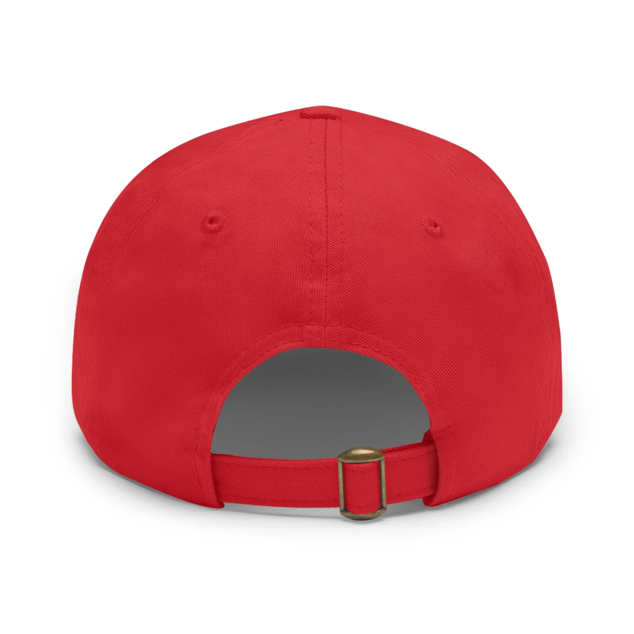 Real Estate Translated Dad Hat with Leather Patch (Round)