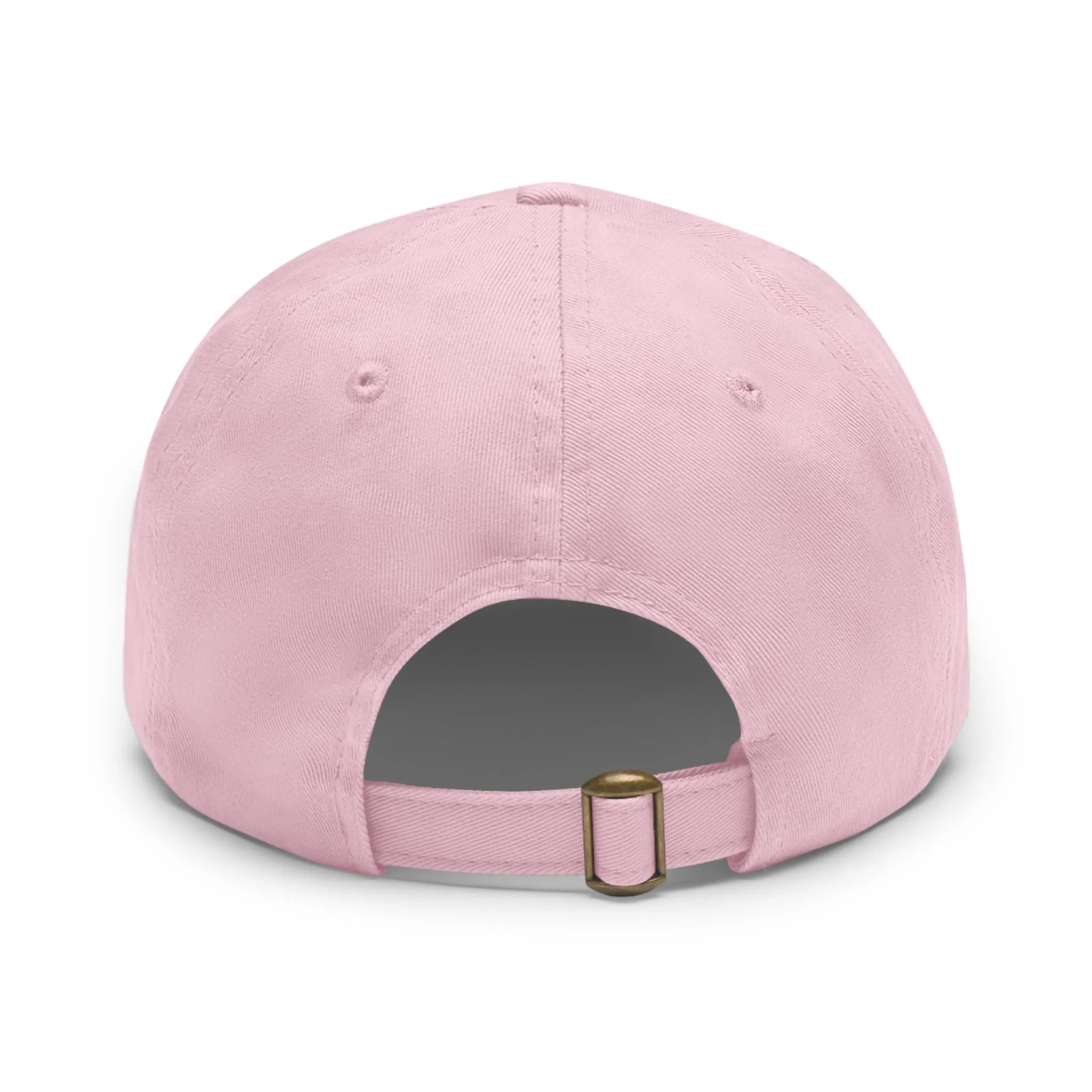 Real Estate Translated Dad Hat with Leather Patch (Round)