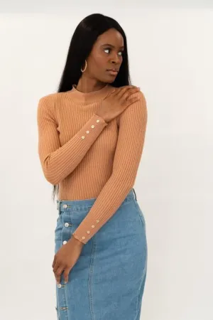 Reserved Top - Camel