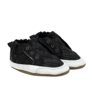 Robeez Soft Soles - Stylish Steve Black Leather