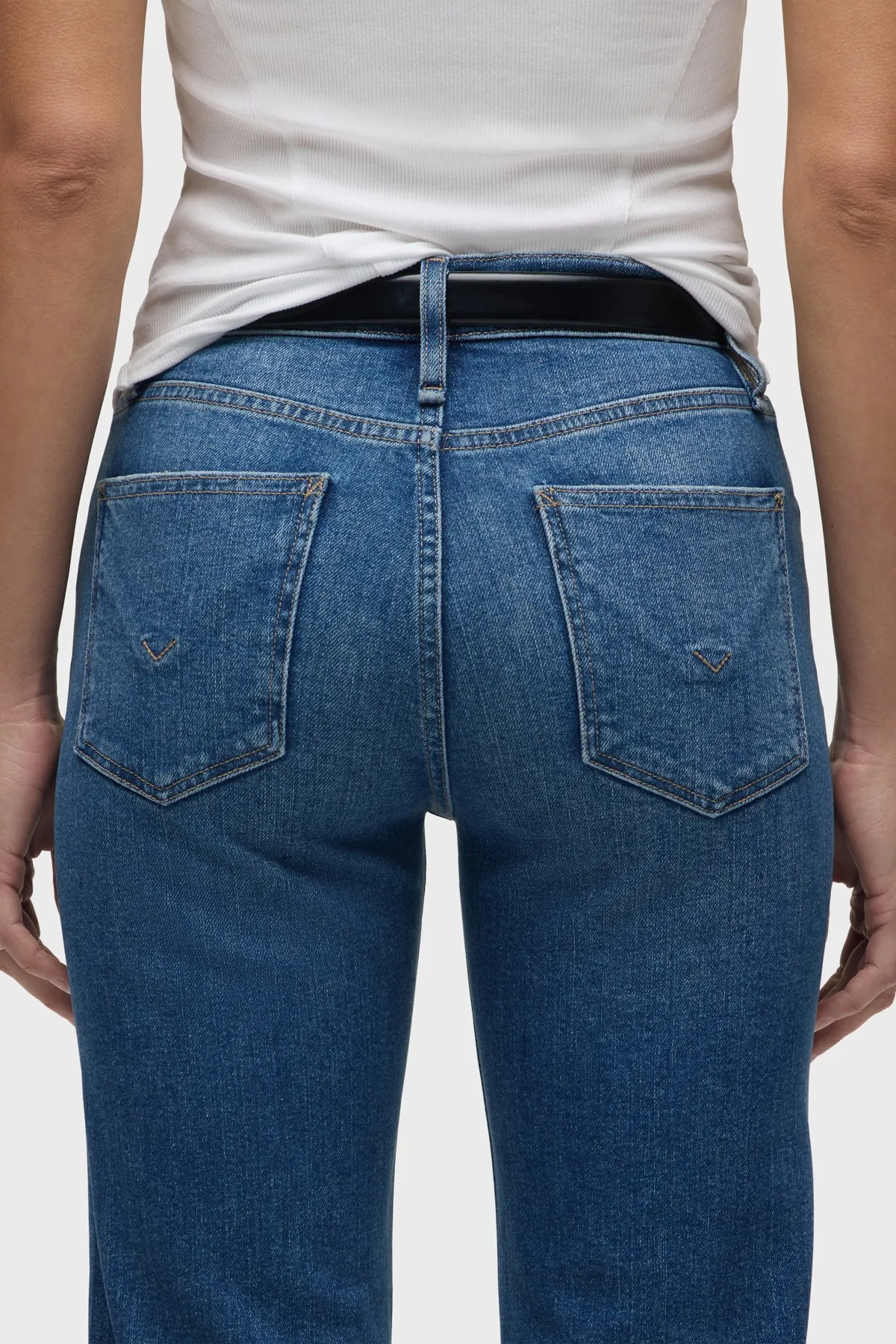 Rosie High-Rise Wide Leg Ankle Jean
