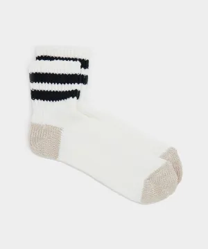 RoToTo Old School Ankle Sock in Black