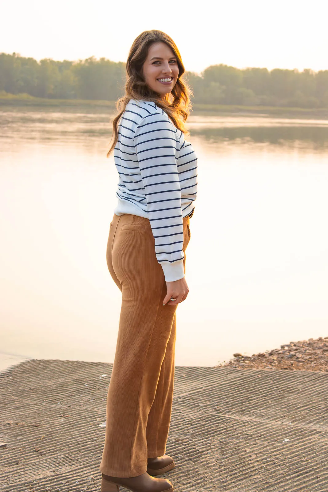 Saco Striped Top