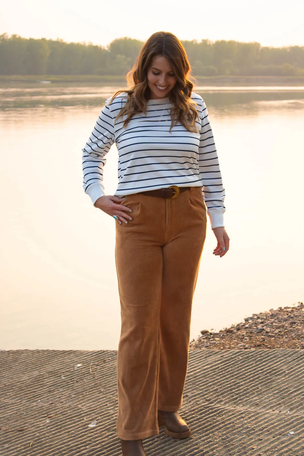Saco Striped Top