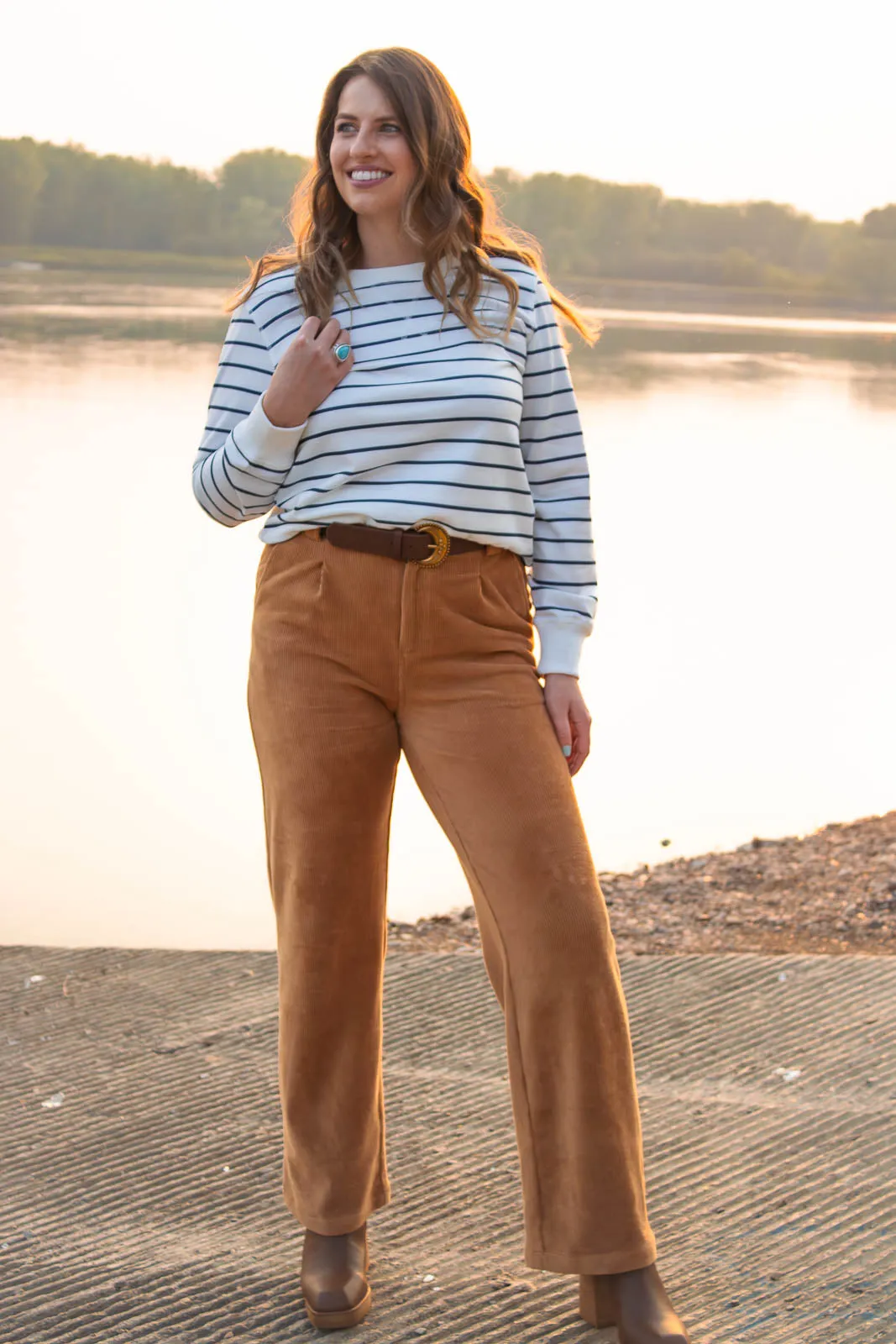 Saco Striped Top