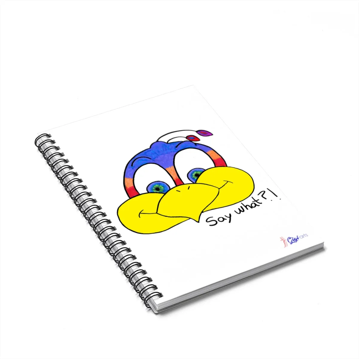 Say what?! Spiral Notebook - Ruled Line