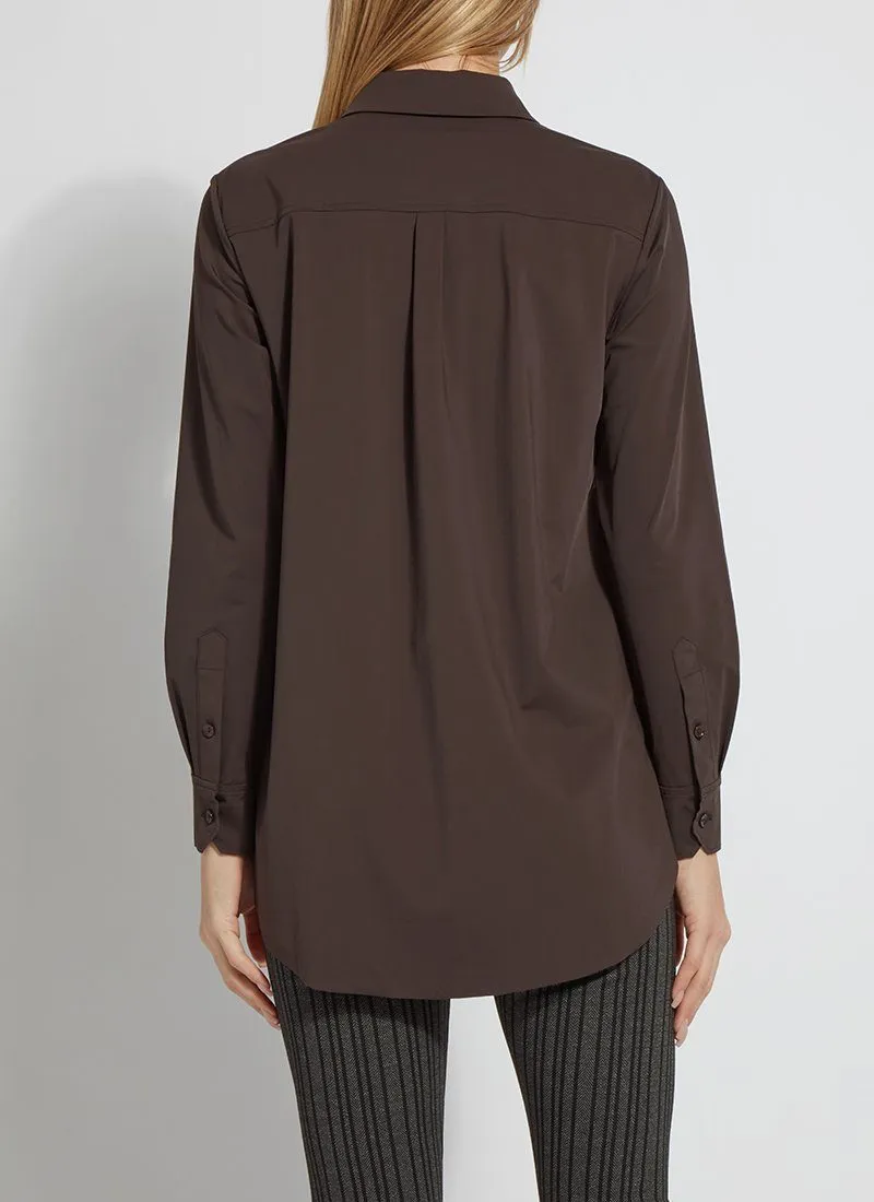 Schiffer Button Down - Double Espresso