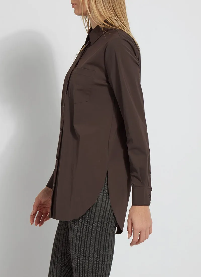 Schiffer Button Down - Double Espresso