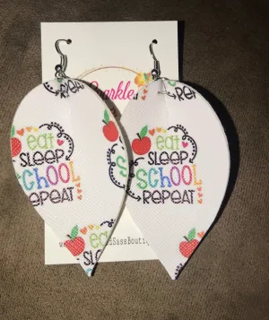 School Earrings