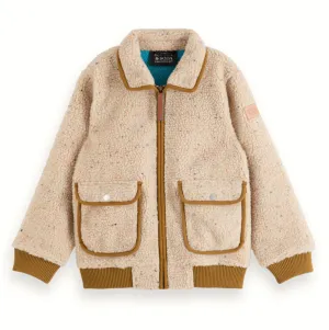 Scotch & Soda Boys' Teddy Jacket