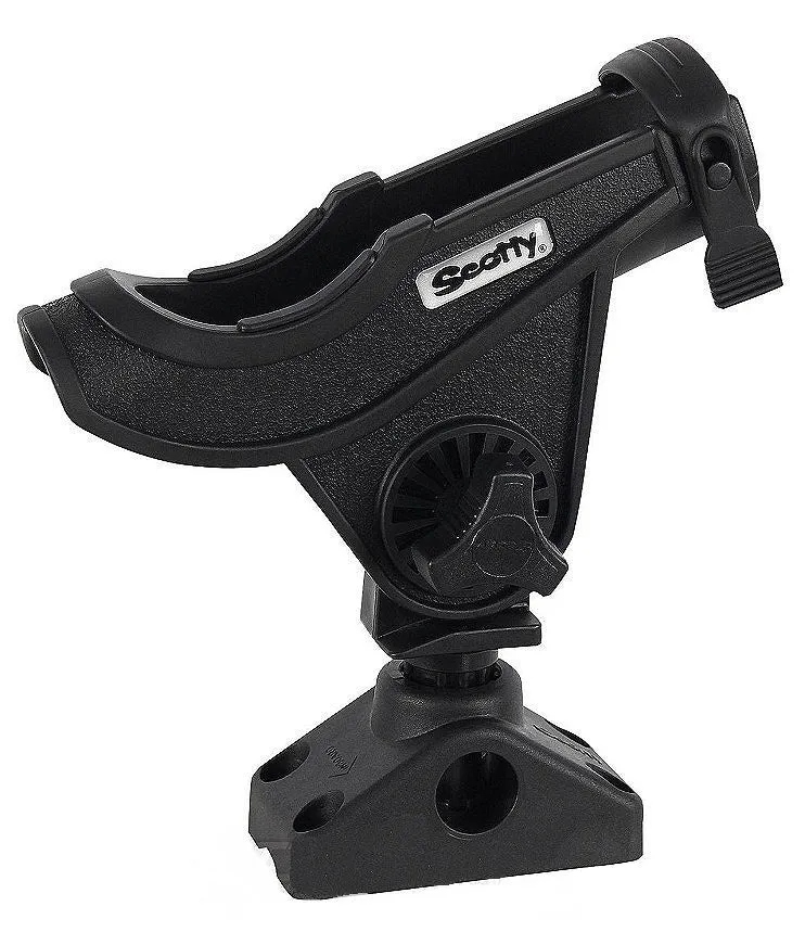 Scotty 47280 280 Baitcast Quick Draw Rod Holder - Black