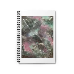 Shooting Starz Spiral Notebook - Ruled Line
