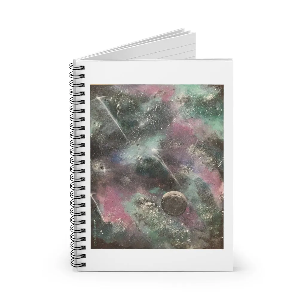 Shooting Starz Spiral Notebook - Ruled Line