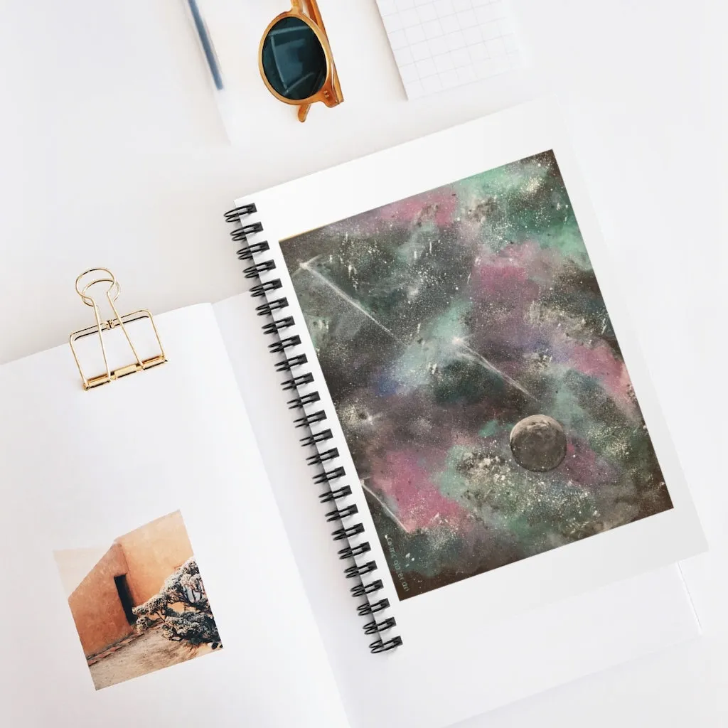 Shooting Starz Spiral Notebook - Ruled Line