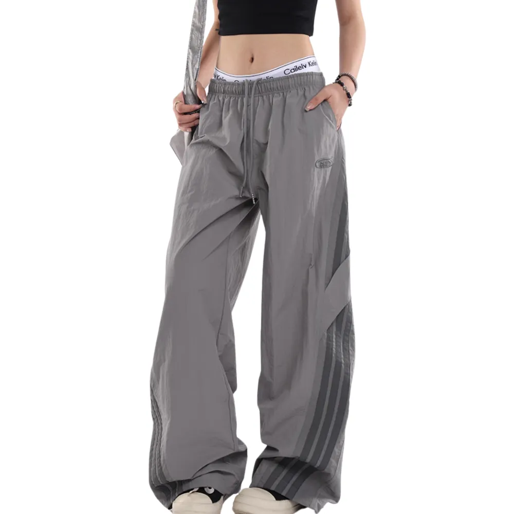 Side Stripe Tie Quick-Drying Sweatpants