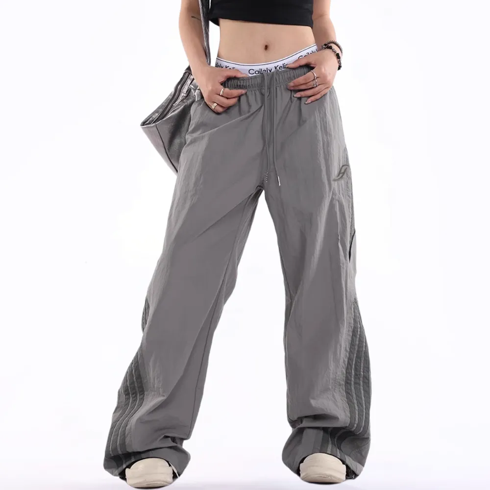 Side Stripe Tie Quick-Drying Sweatpants