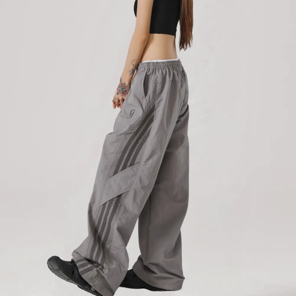 Side Stripe Tie Quick-Drying Sweatpants