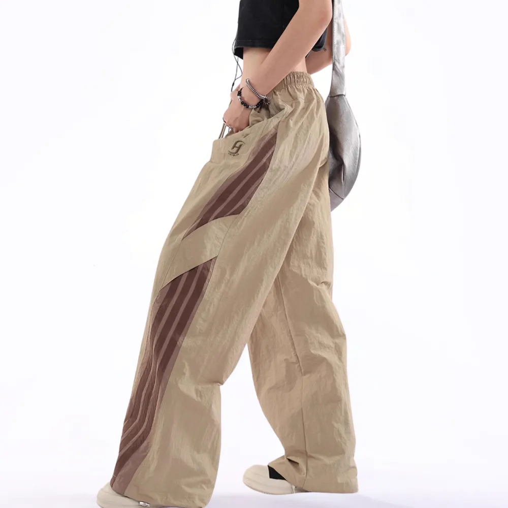Side Stripe Tie Quick-Drying Sweatpants