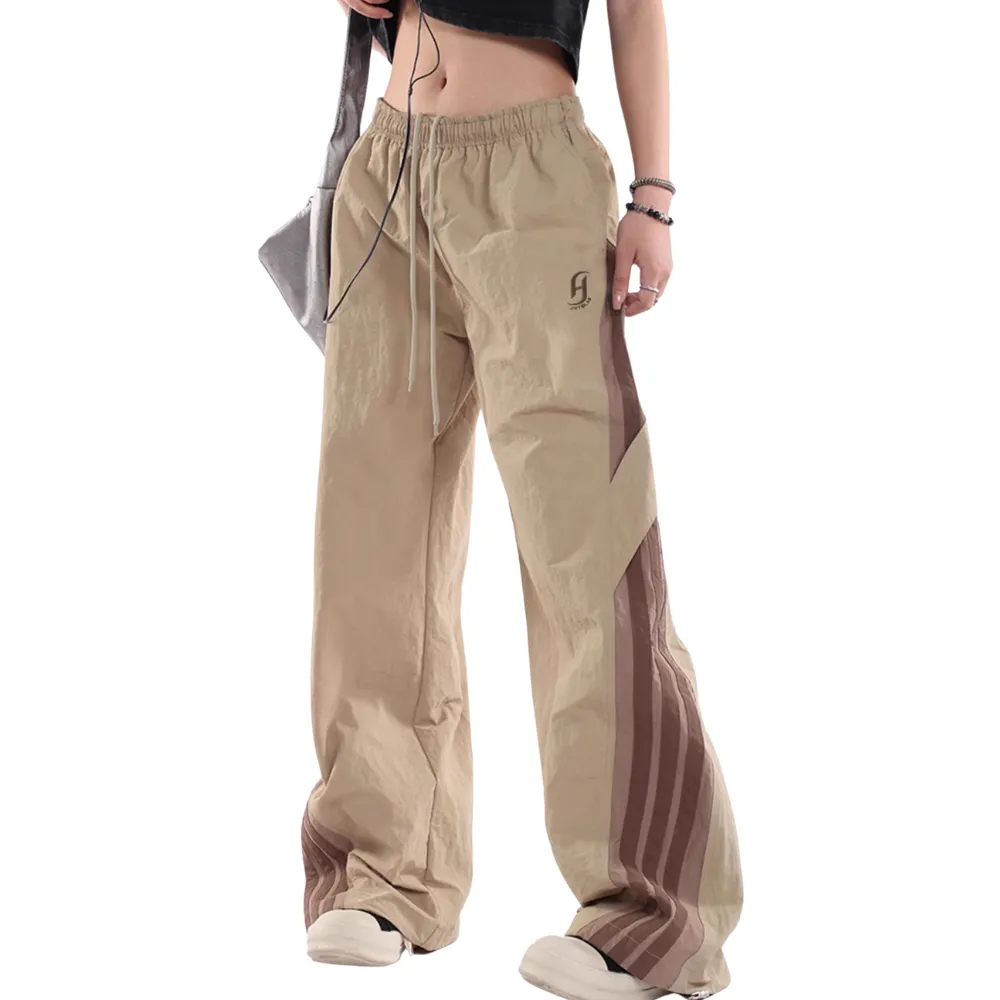 Side Stripe Tie Quick-Drying Sweatpants