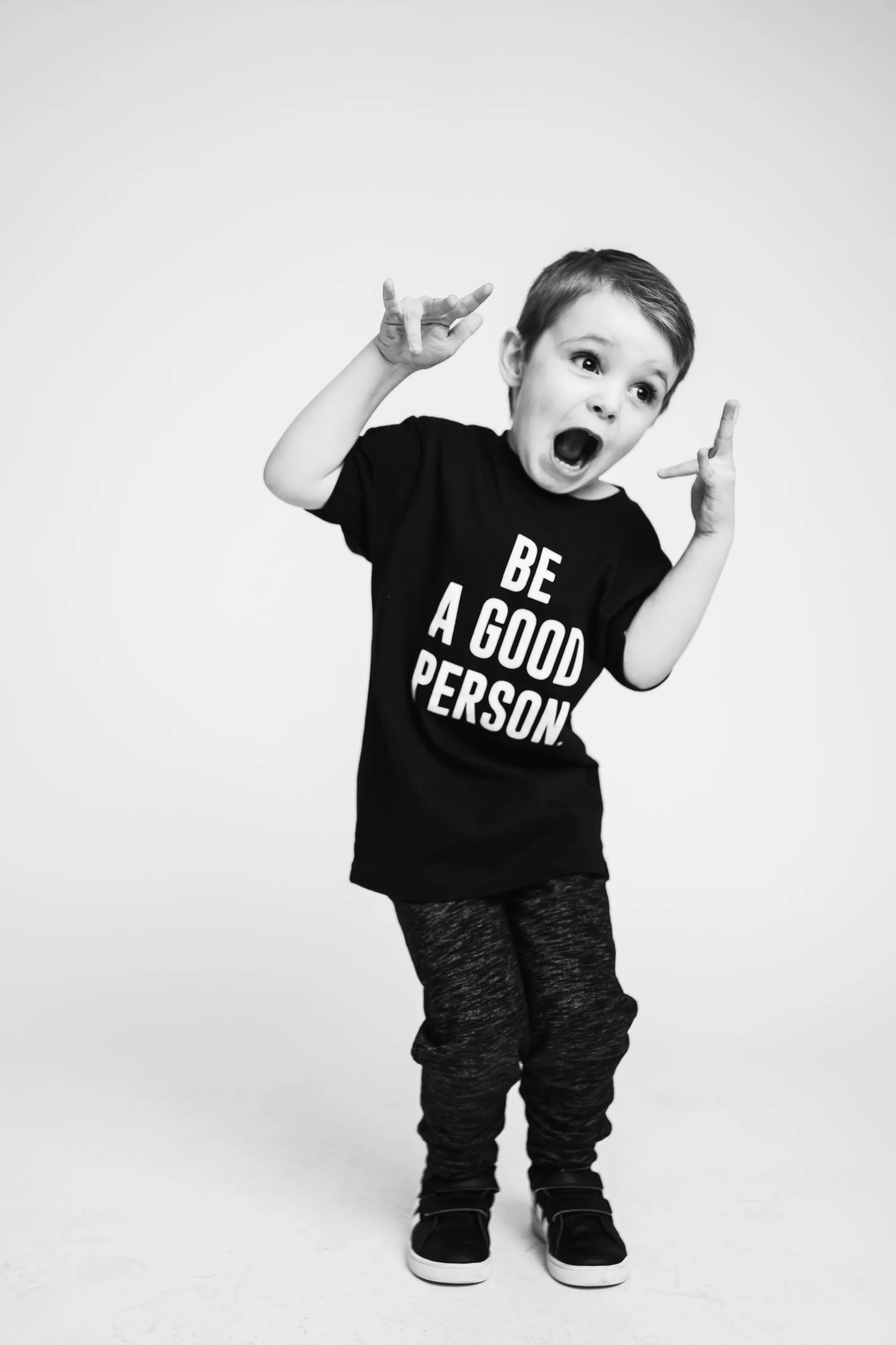 Signature Kids T-Shirt - Black