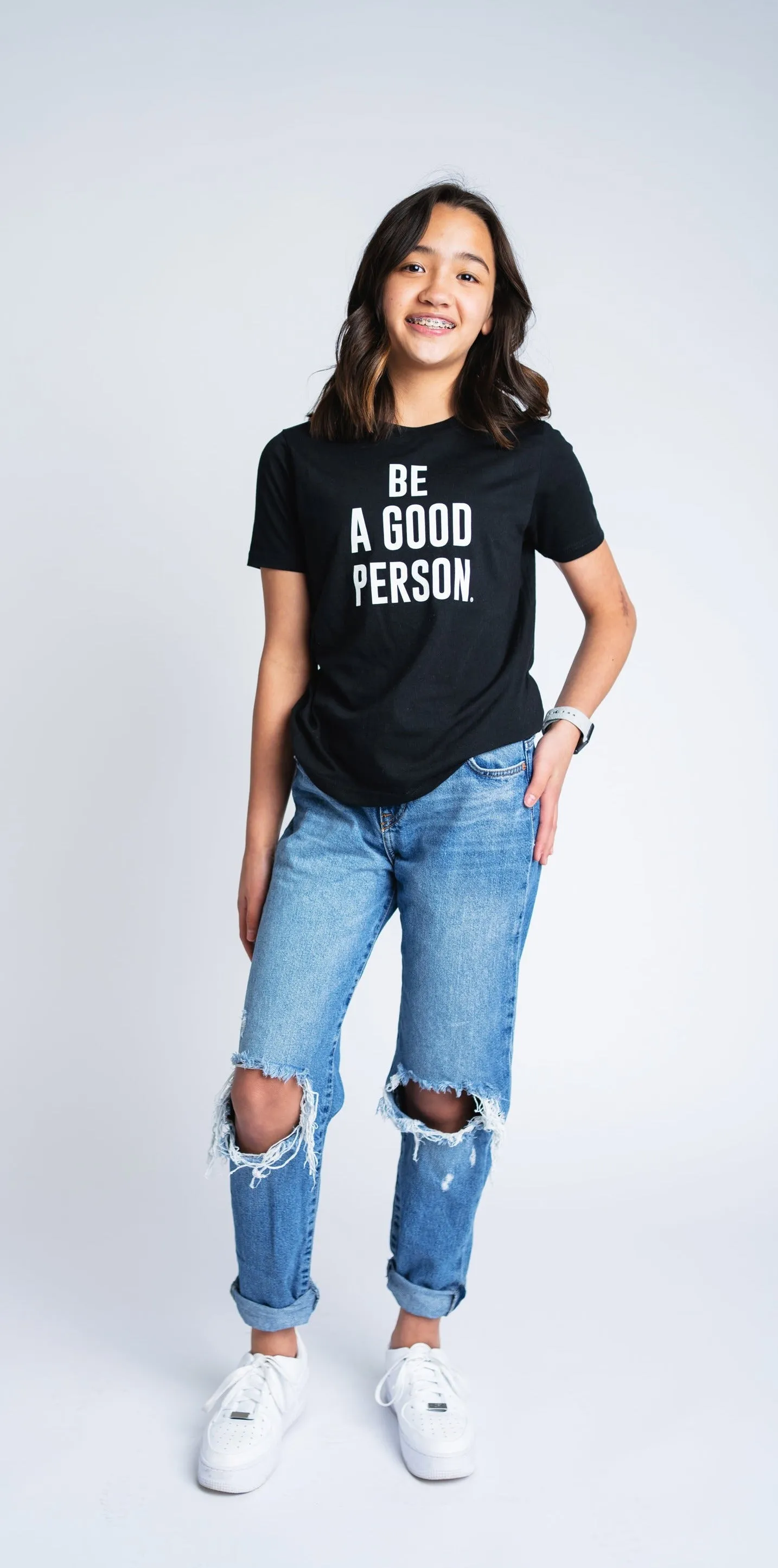 Signature Kids T-Shirt - Black