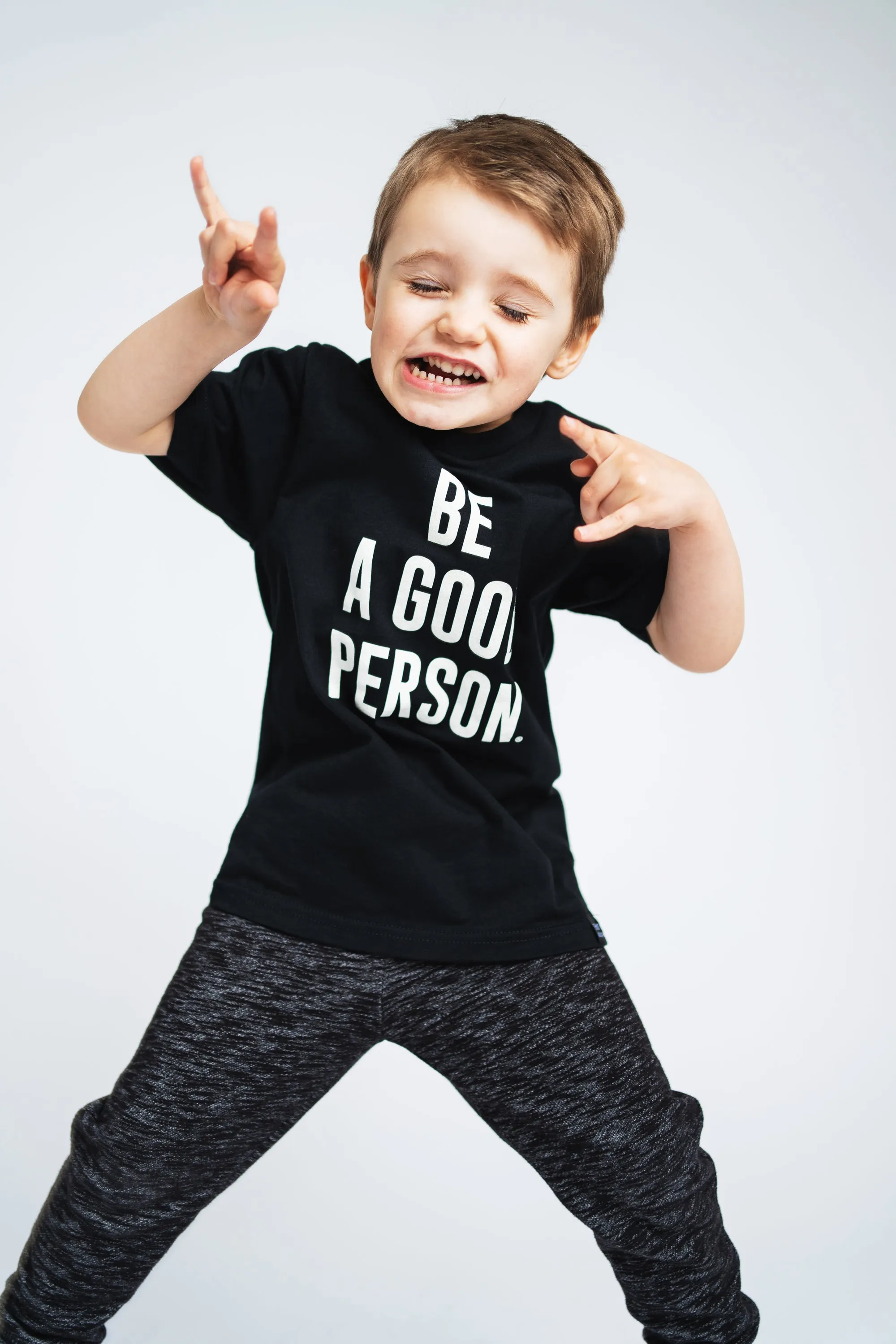 Signature Kids T-Shirt - Black