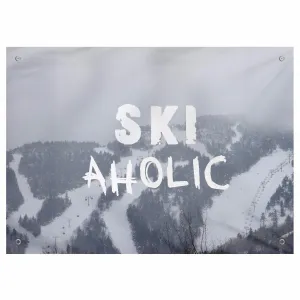 SKIaholic - Wall Tapestry