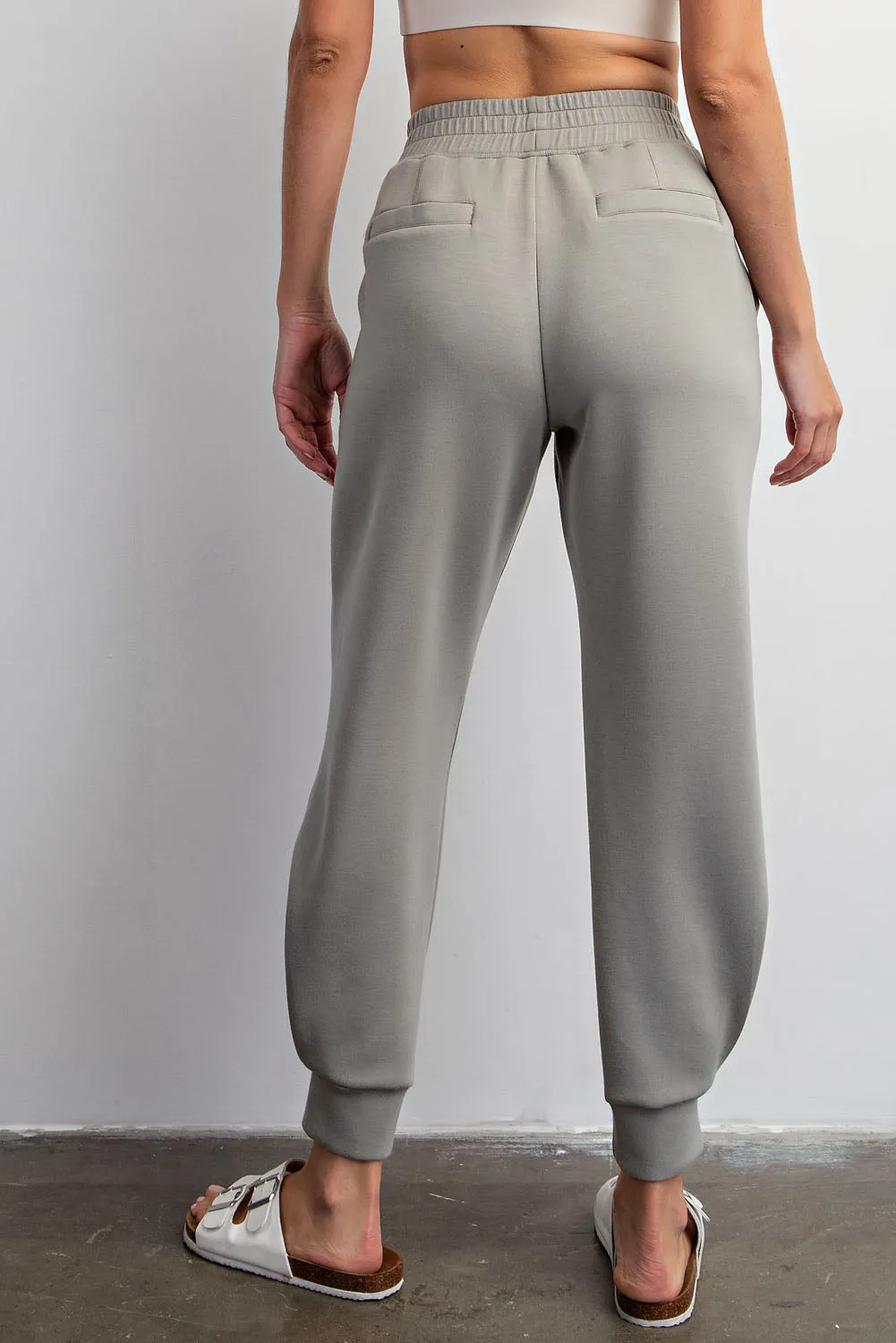 Smoother Than Smooth Joggers-Matching Top Available