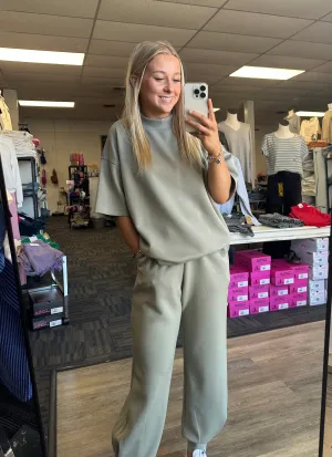 Smoother Than Smooth Joggers-Matching Top Available