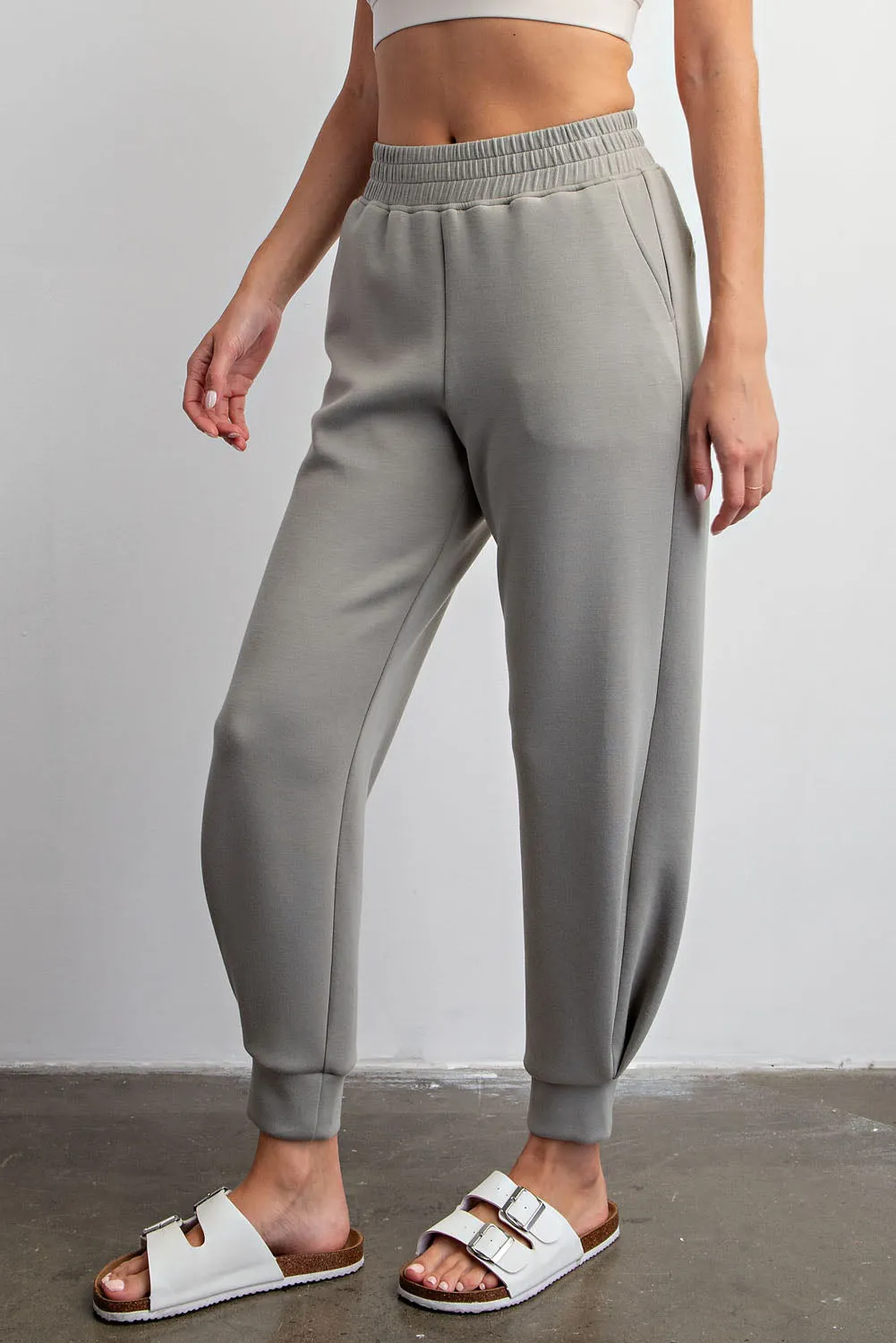 Smoother Than Smooth Joggers-Matching Top Available