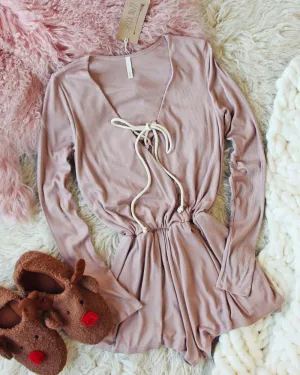 Snuggle In Thermal Romper
