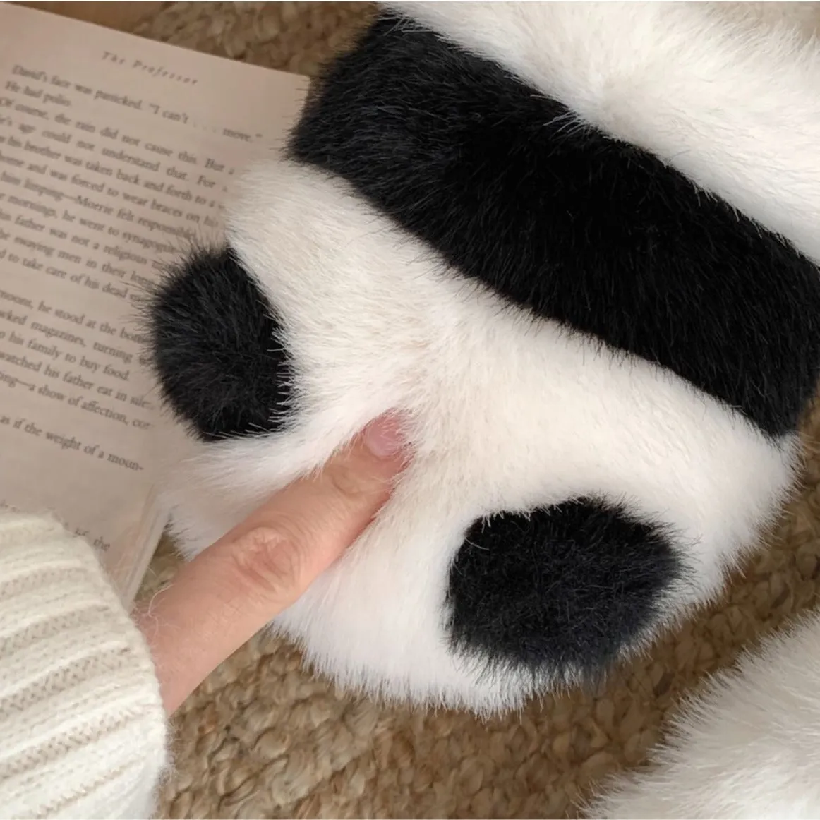 Soft cute panda slippers yc24780