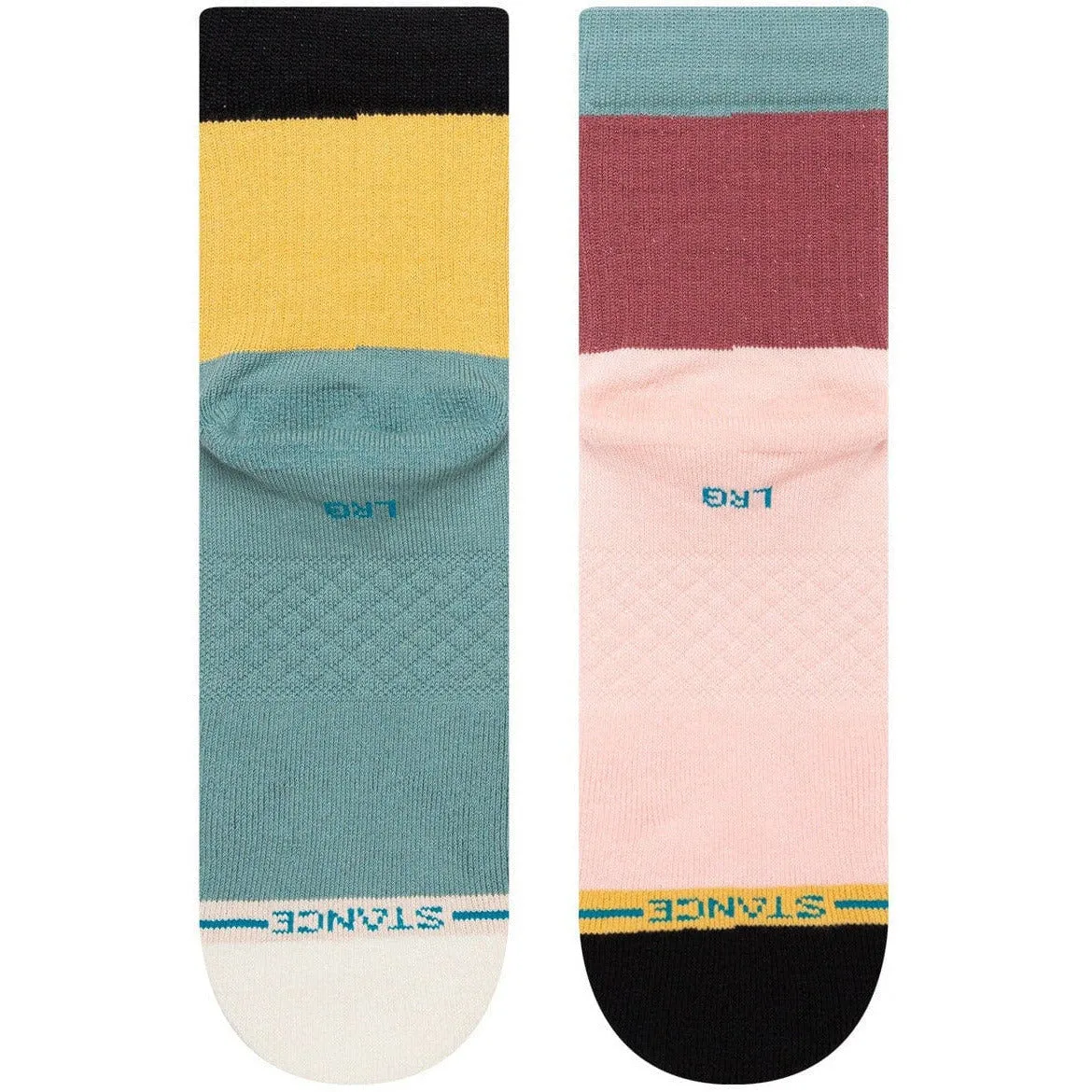 Stance Blocked Quarter Socks