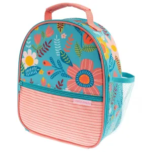 Stephen Joseph Turquoise Floral All Over Print Lunchbox