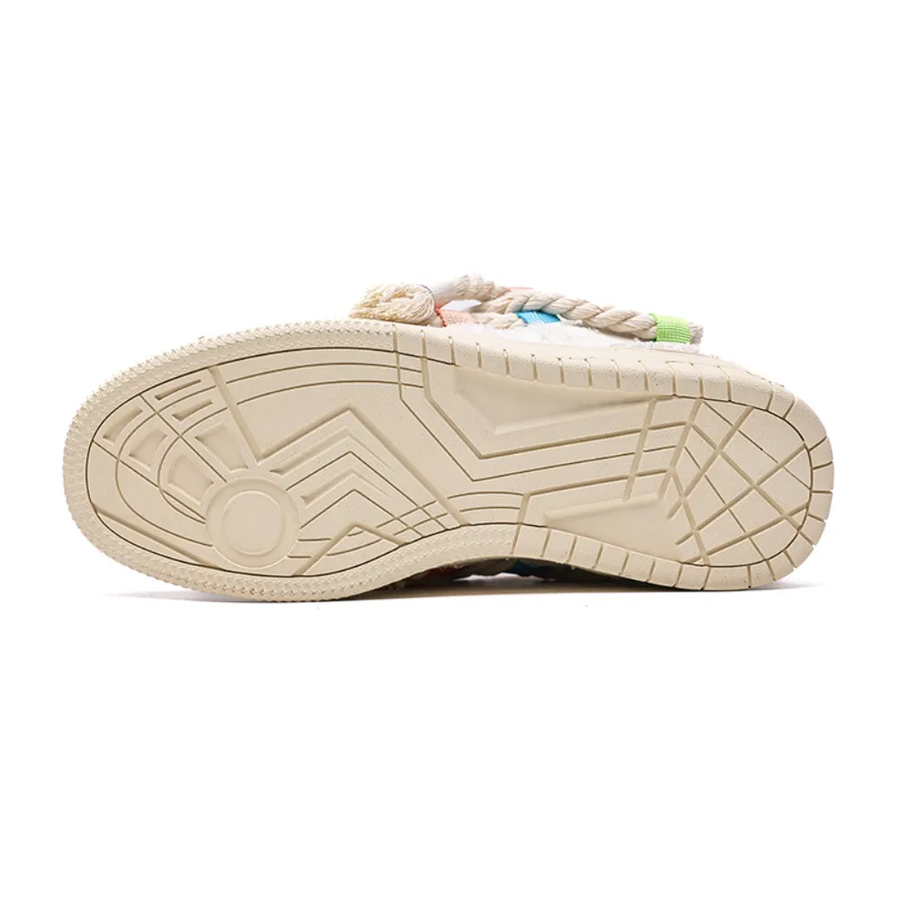 Street Worn Distressed Casual Shoes