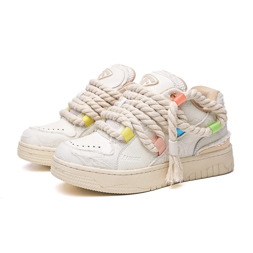 Street Worn Distressed Casual Shoes