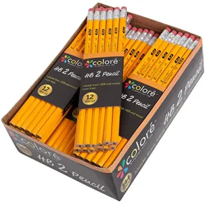 Studmark Yellow w eraser No.2