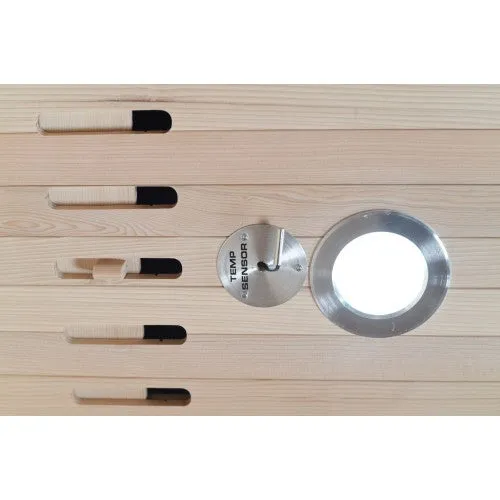 SunRay Heathrow 2-Person Hemlock Indoor Infrared Sauna HL200W