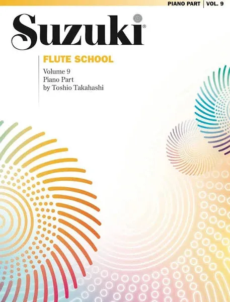 Suzuki Flute School: Piano Part, Volume 9 (Studies and Etudes)