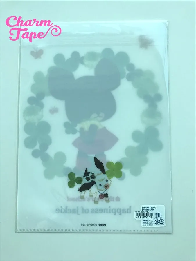 The Bears' School A4 plastic file folder : White