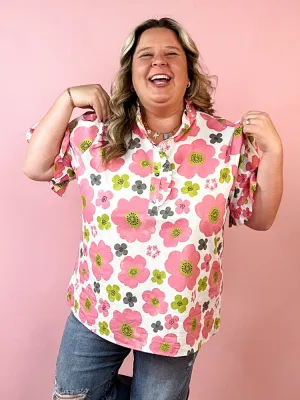 The Benji Top - Pink