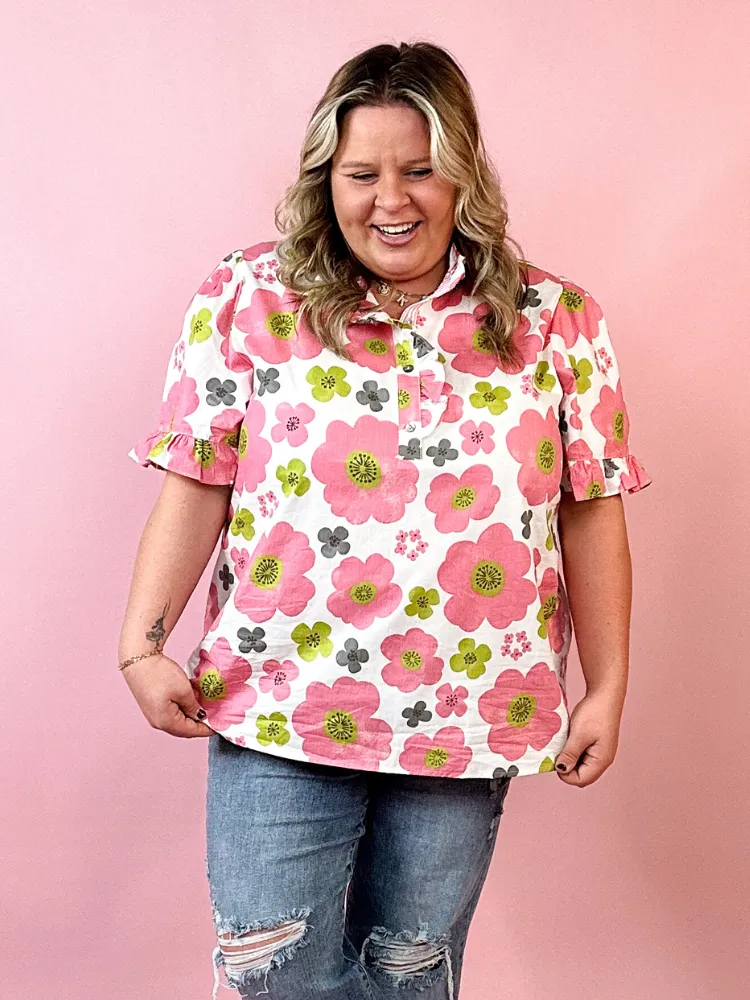 The Benji Top - Pink