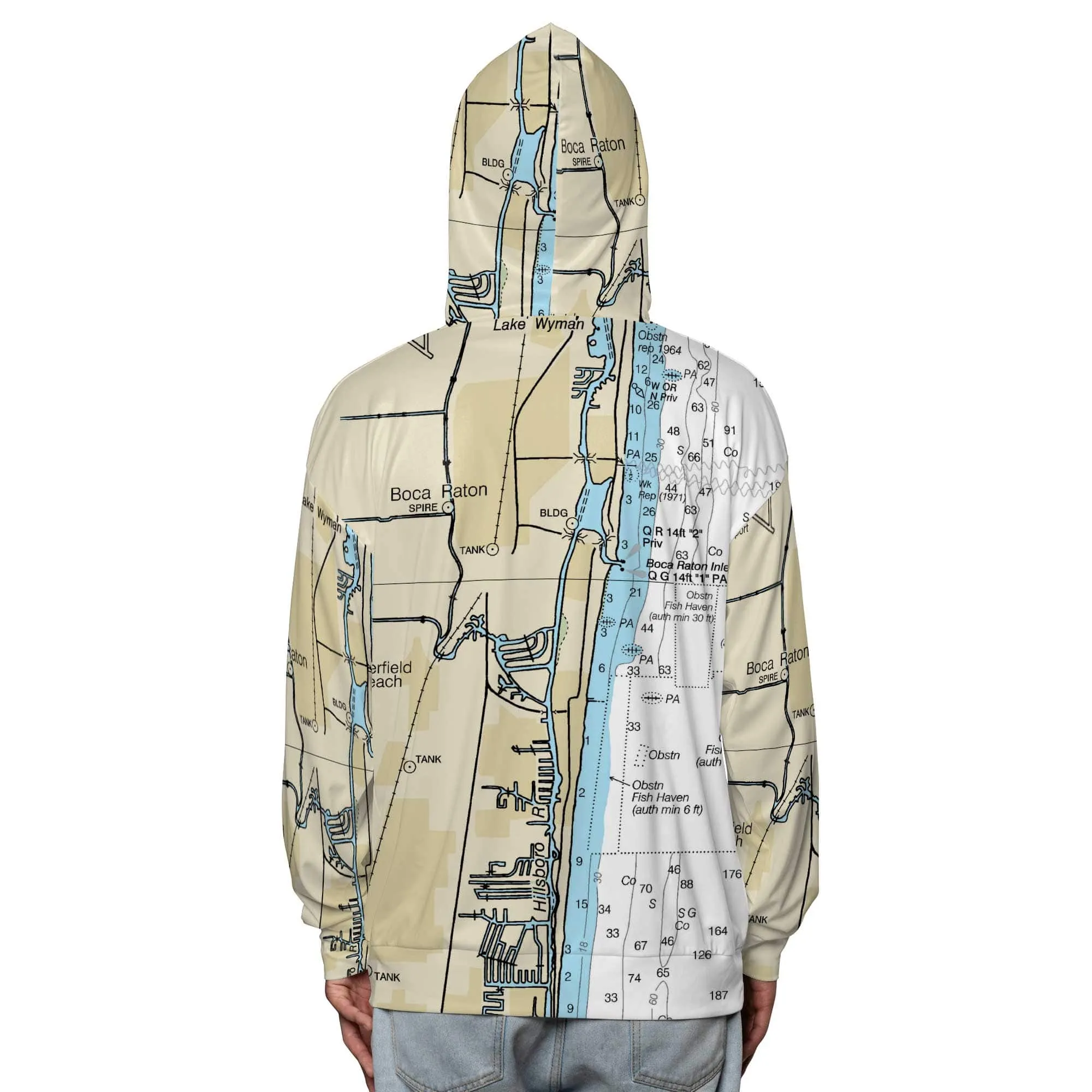 The Boca Raton Hooded Performance Sports Shirt