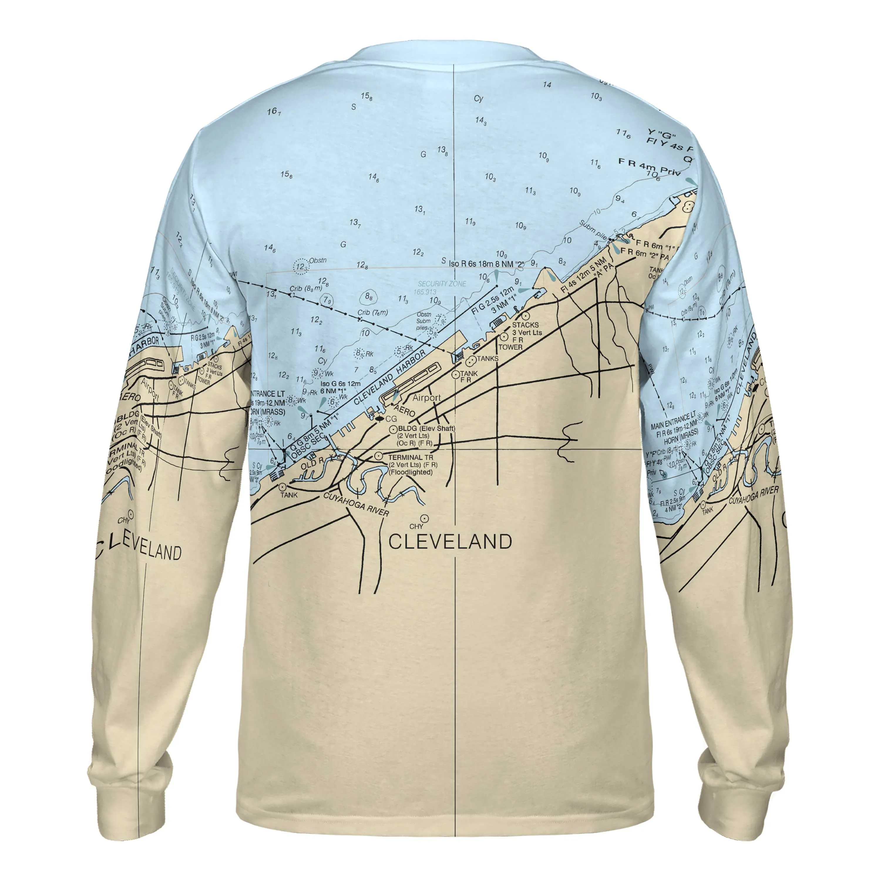 The Cleveland Harbor Long Sleeve Performance Tee