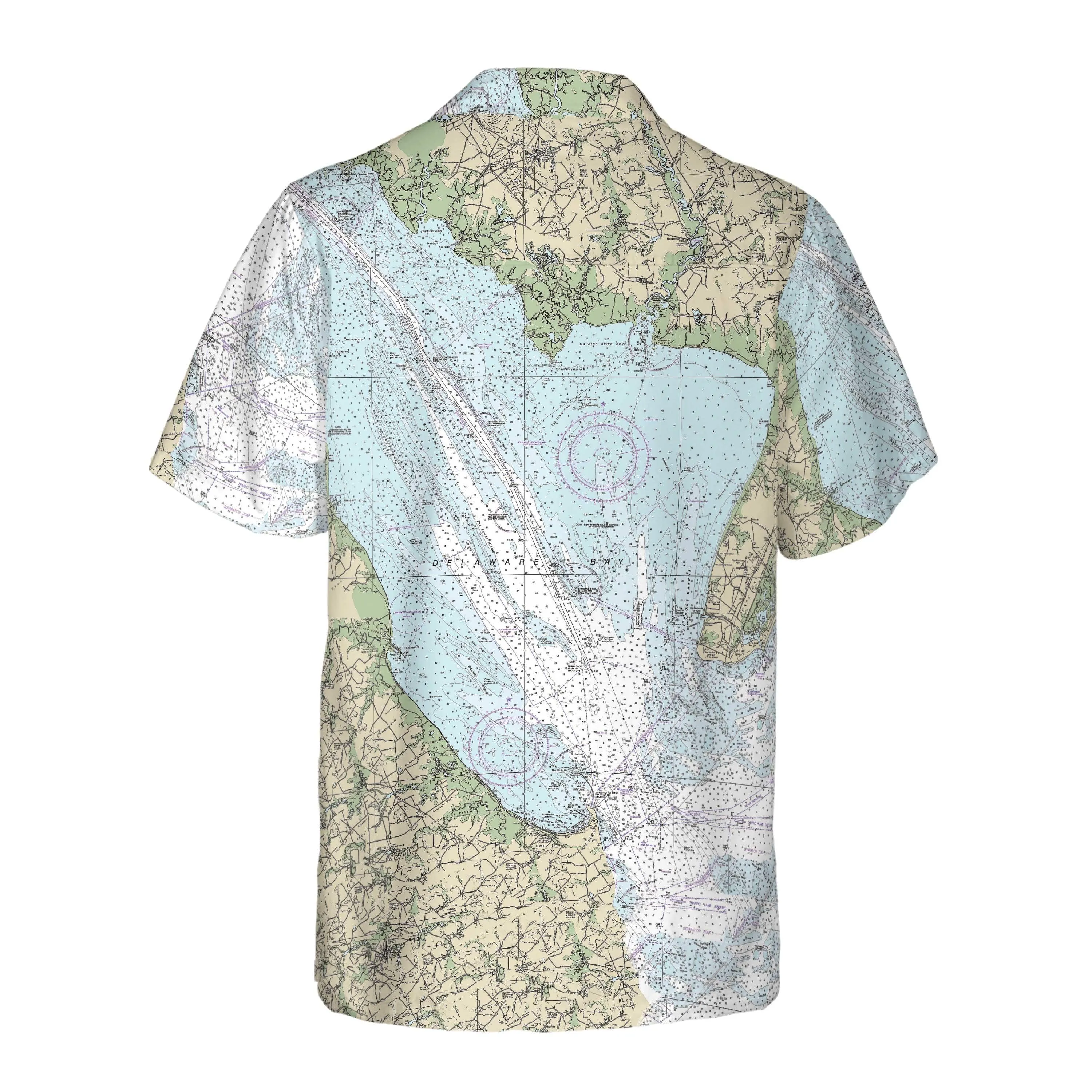 The Delaware Bay Coconut Button Camp Shirt