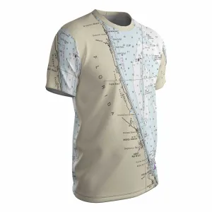 The Flagler Beach Short Sleeve Performance Tee