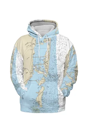 The Miami Beach Lightweight Hoodie Sweatshirt