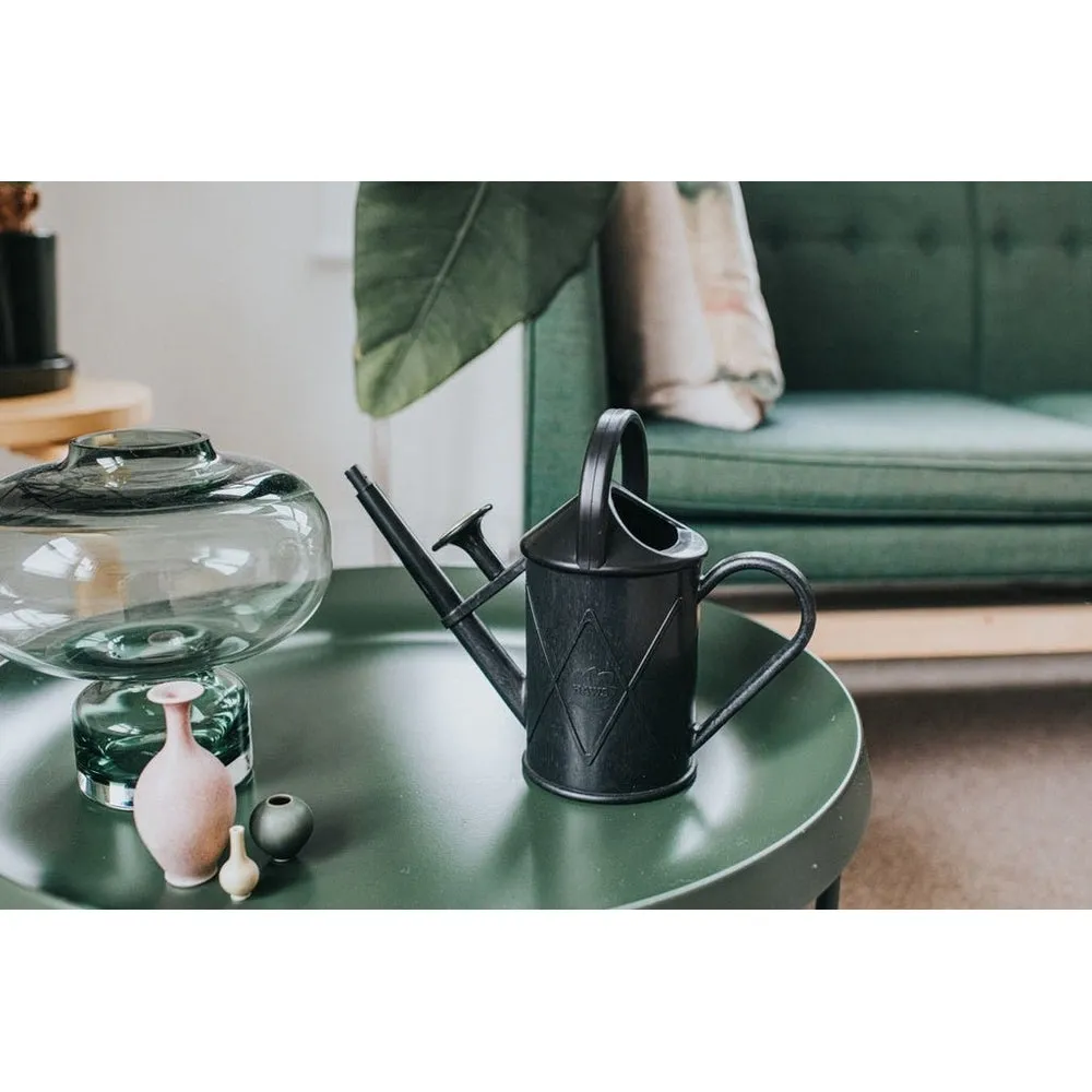 The "Bartley Burbler" 2 Pint Recycled Plastic Watering Can by Haws