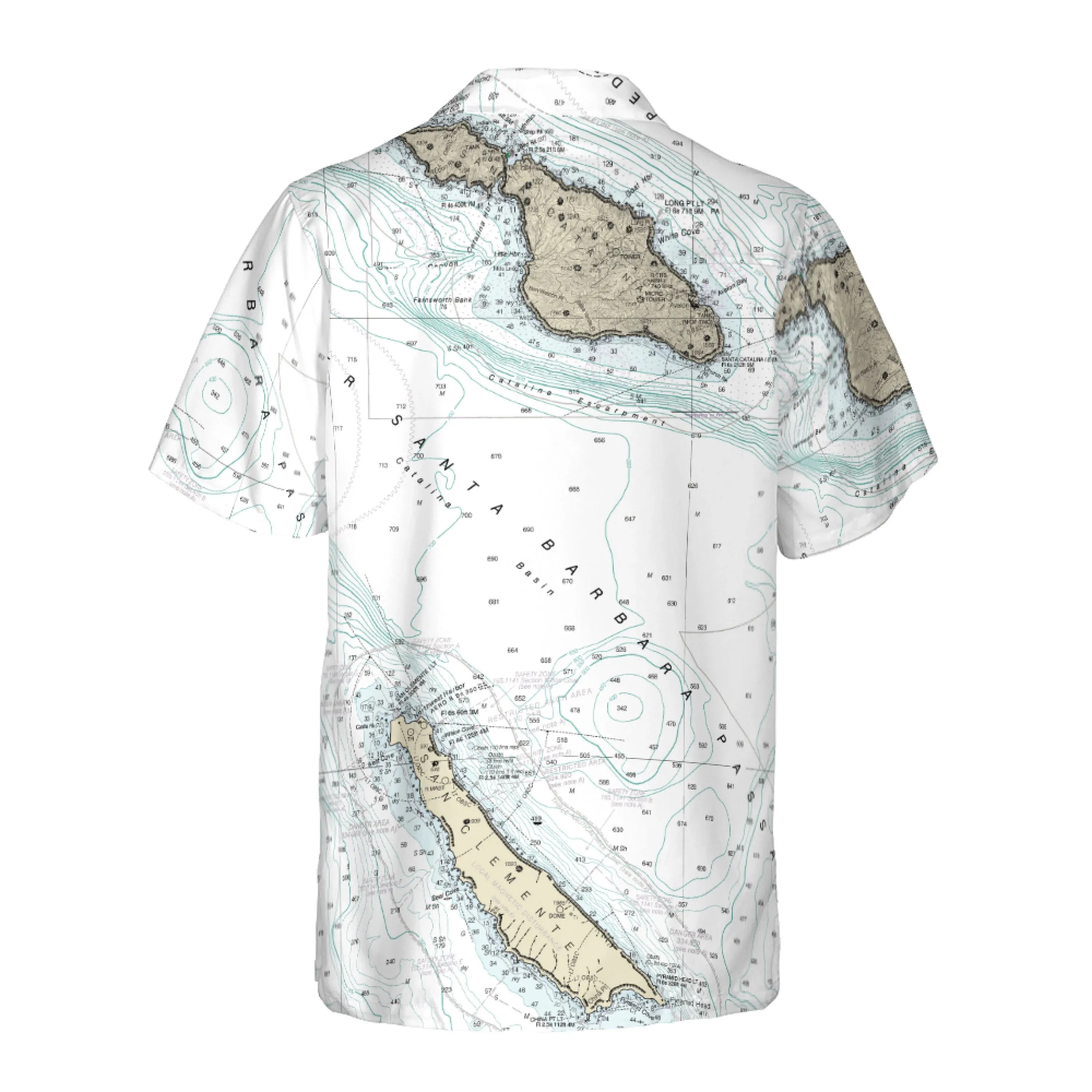 The Santa Catalina Island Mariner Coconut Button Camp Shirt